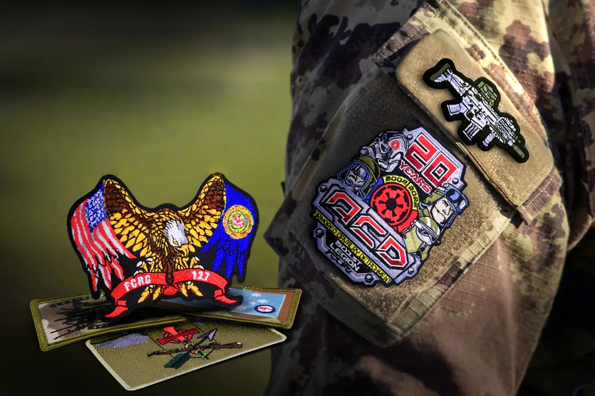 custom military patches