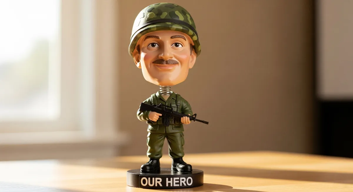Custom Military Bobblehead