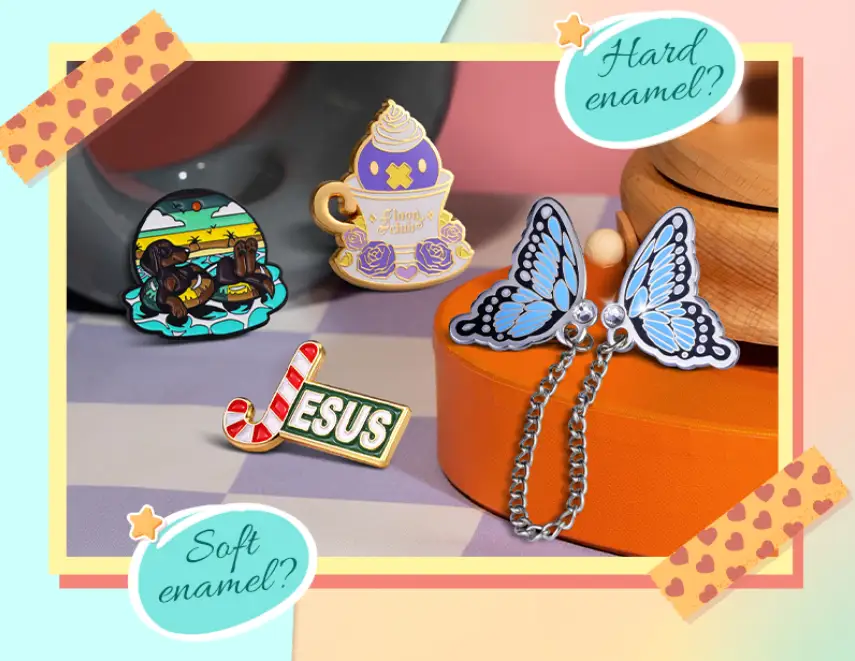 The Differences: Soft vs Hard Enamel Pins
