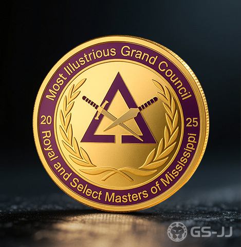 Most Illlustrious Grand Council Masonic Challenge Coins Most Illlustrious Grand Council Masonic Challenge Coins