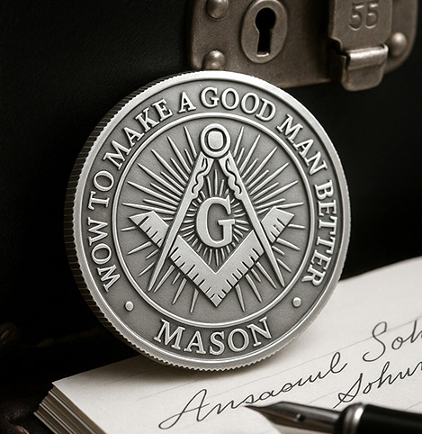 Wow to Make a Goog Man Masonic Coins