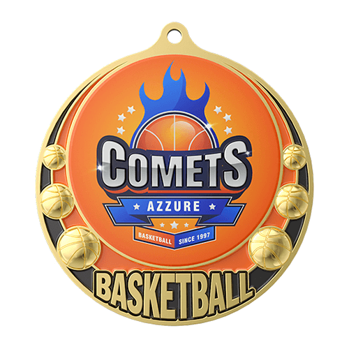 Basketball Medals - High Quality Custom Medal Designs