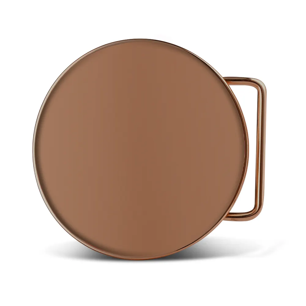 Circle UV Printed Belt Buckles