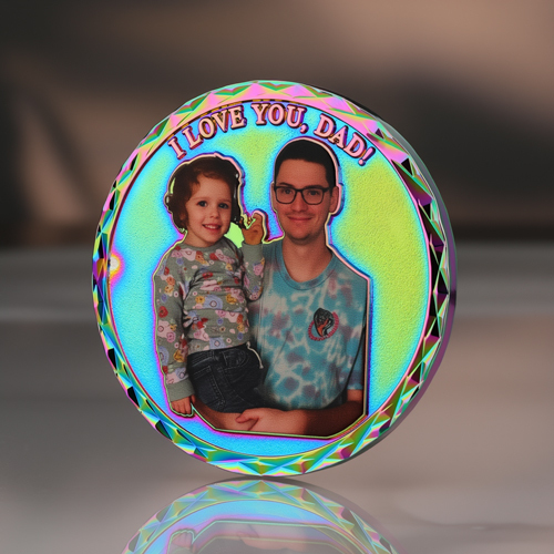 2025 "Dad Best Happy Ever" Commemorative Coin