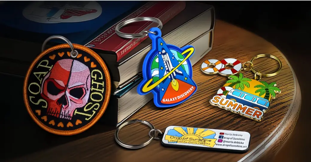 Enamel Keychains vs. Acrylic Keychains: Which is Right for You？