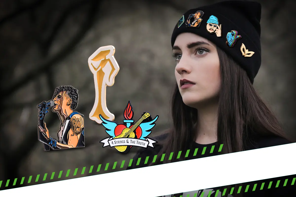 How to choose the style of a custom pin badge?