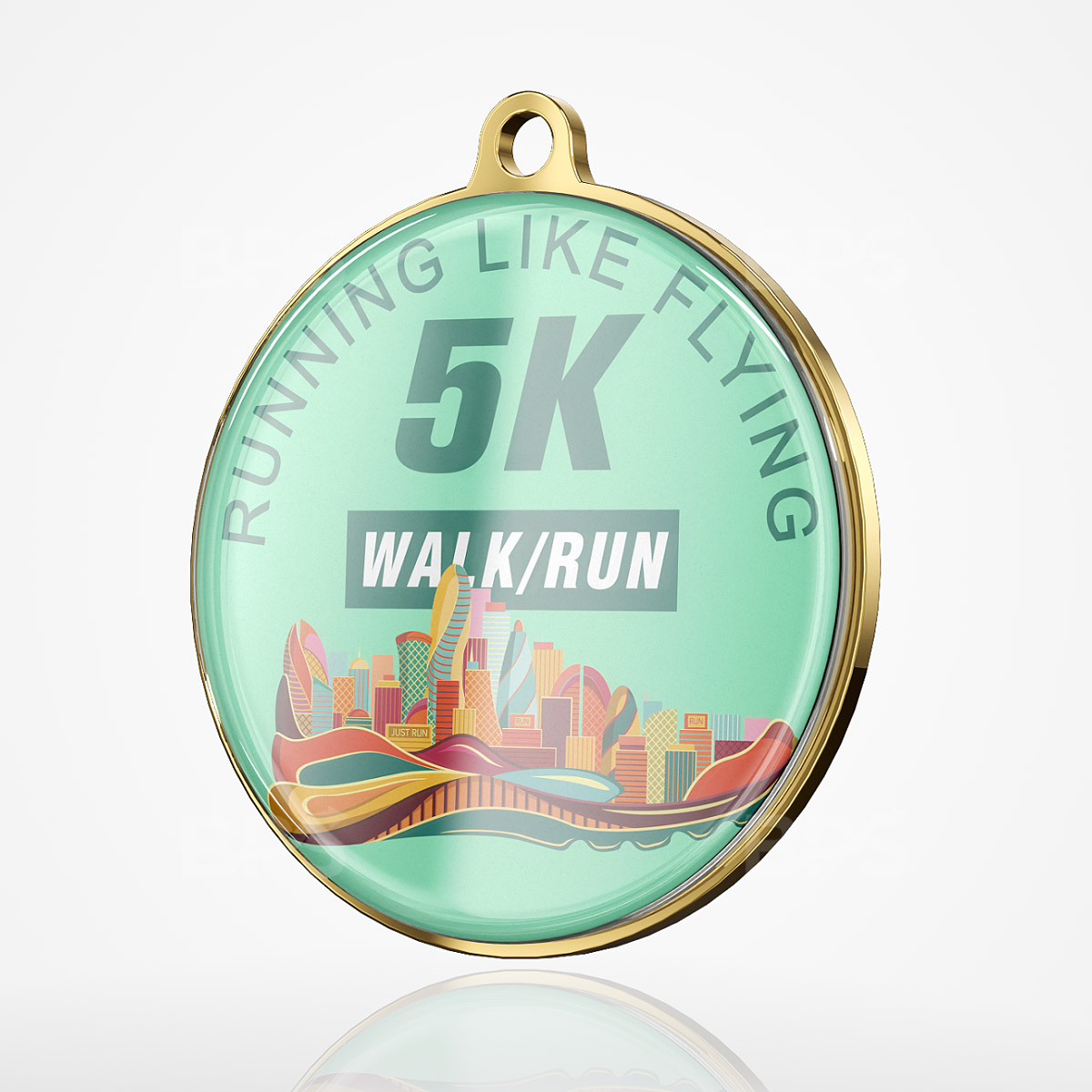 Epoxy Dome Medals