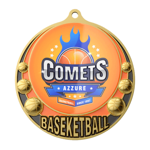 Basketball Medals - High Quality Custom Medal Designs