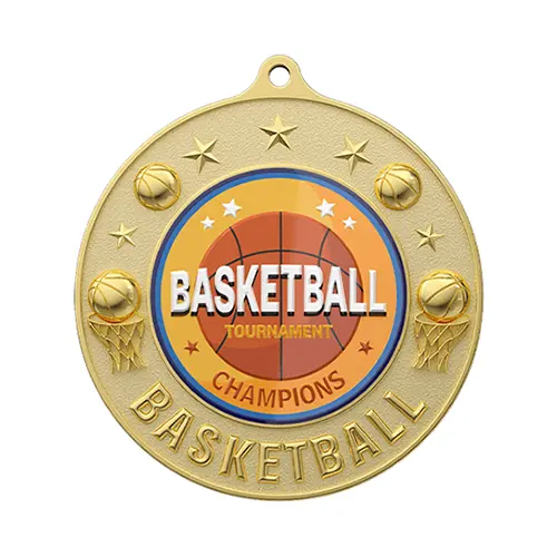 Custom Basketball Championship Medal Custom Basketball Championship Medal