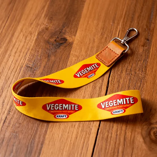 Custom Lanyards for Vegemite