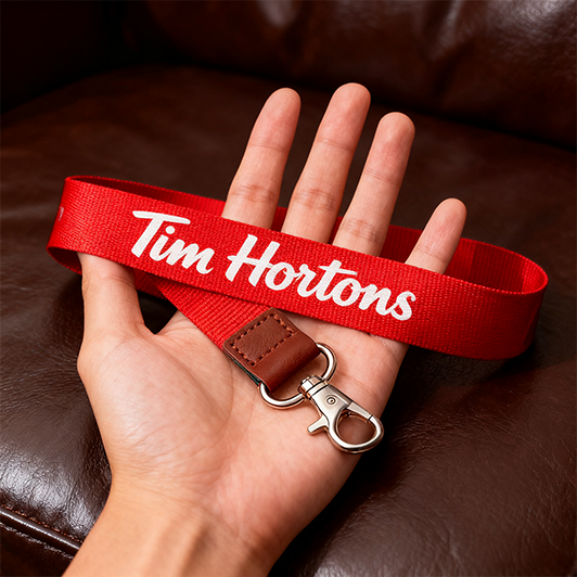 Custom Lanyards for Tim Hortons