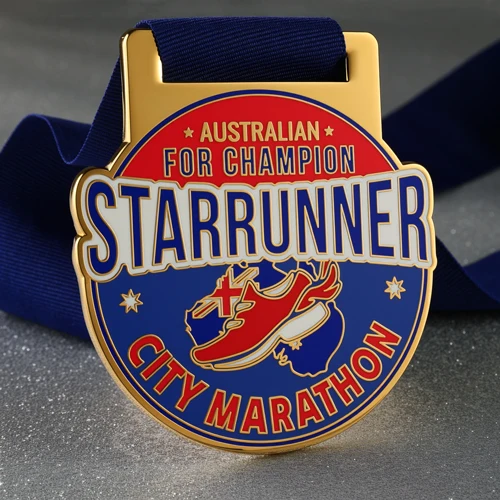 Custom City Marathon Medal Custom City Marathon Medal