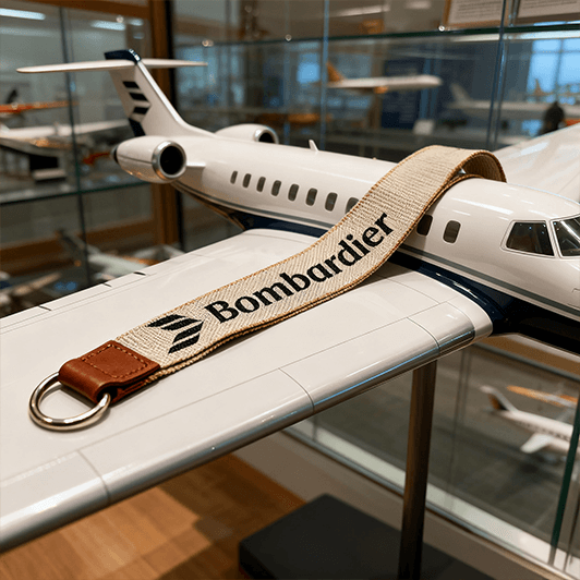 Custom Lanyards for Bombardier
