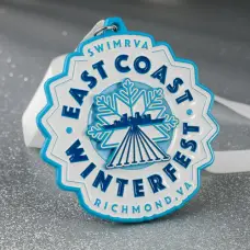 Custom Winter Swimming Medal