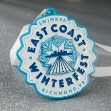 Custom Winter Swimming Medal