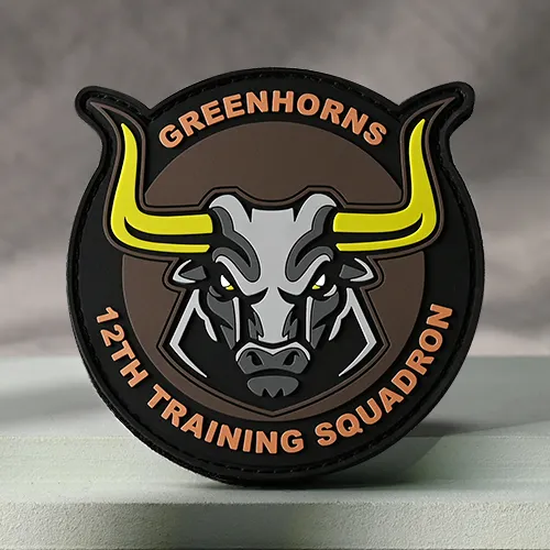 Greenhorns 12th Training Squadron Custom Military Patch Greenhorns 12th Training Squadron Custom Military Patch