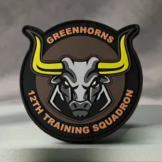 Greenhorns 12th Training Squadron Custom Military Patch