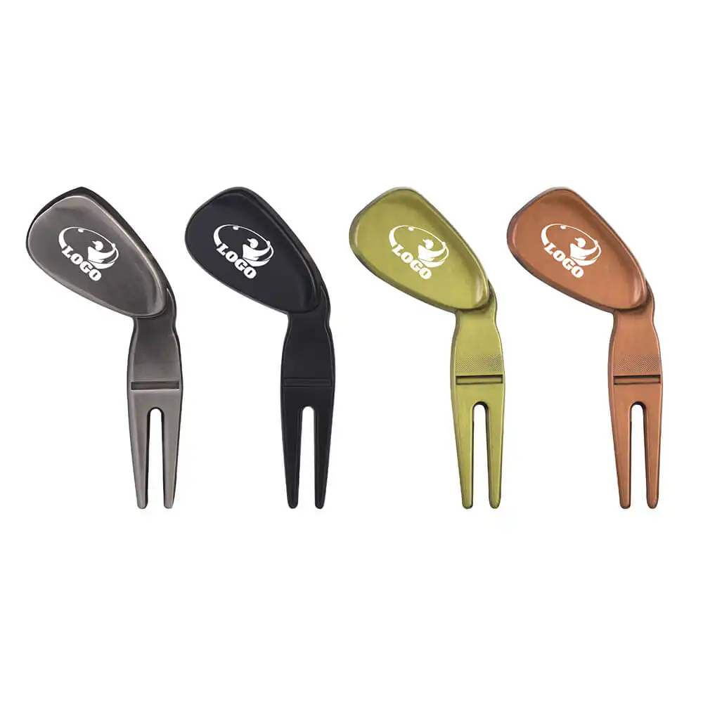 Custom Metal Divot Tool Repair Fixer for Golf Custom Metal Divot Tool Repair Fixer for Golf