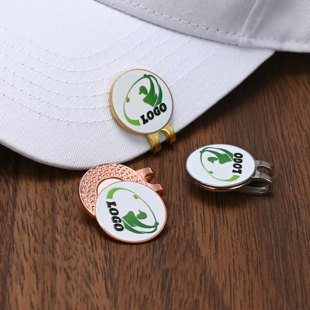 UV Printed Magnetic Golf Ball Markers for Hats with No Minimum UV Printed Magnetic Golf Ball Markers for Hats with No Minimum