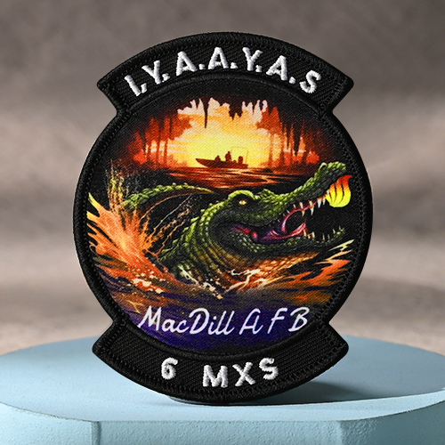2.5" MacDill AFB 6 MXS Custom Military Patches