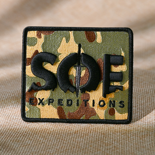 SOE Expeditions Custom 3D Embroidered Military Patch