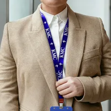 Nylon lanyard custom for office lady