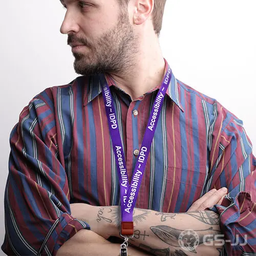 Purple Customize Lanyards Purple Customize Lanyards