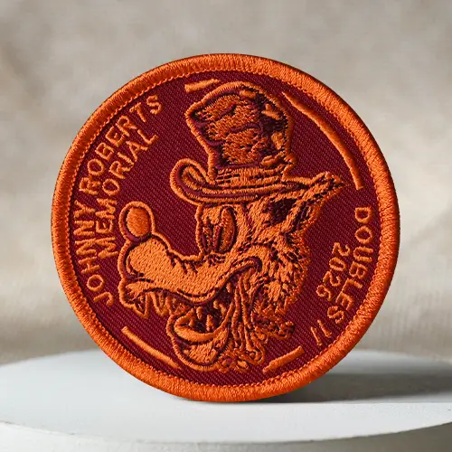 Custom Cartoon Retro Top Hat Patch