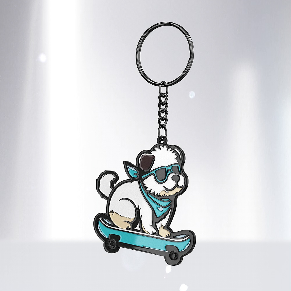 Custom Bobble Head Keychain