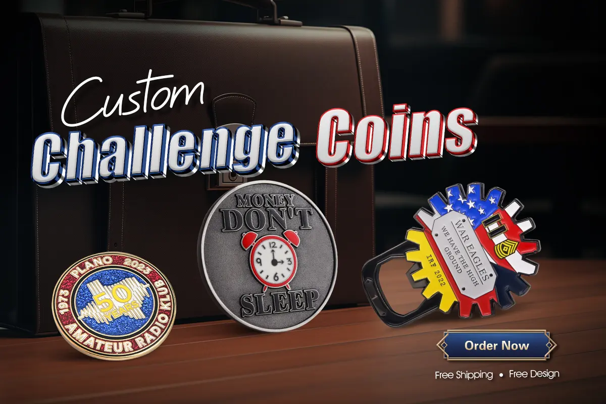 What is the Standard Size for Challenge Coins?