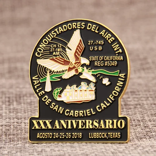 Aniversario Custom Enamel Pins Aniversario Custom Enamel Pins
