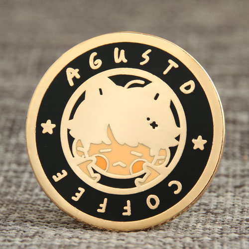  Coffee Agustd Soft enamel pins