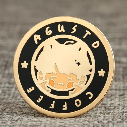 Coffee Agustd Soft enamel pins Coffee Agustd Soft enamel pins