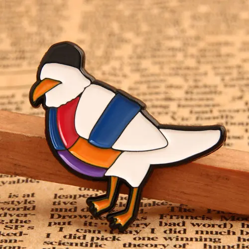 Pigeon Custom Enamel Pins Pigeon Custom Enamel Pins