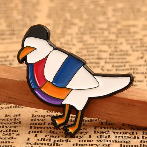 Pigeon Custom Enamel Pins Pigeon Custom Enamel Pins