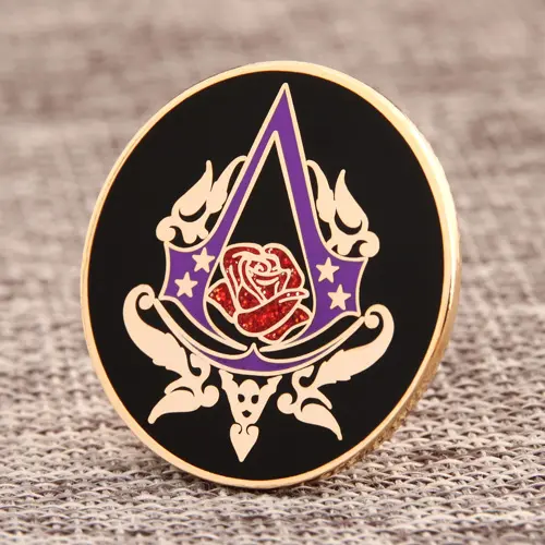 Rose Custom hard enamel Pins Rose Custom hard enamel Pins