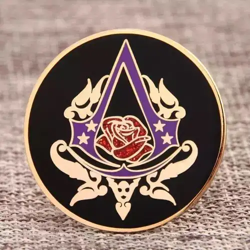 Rose Custom hard enamel Pins