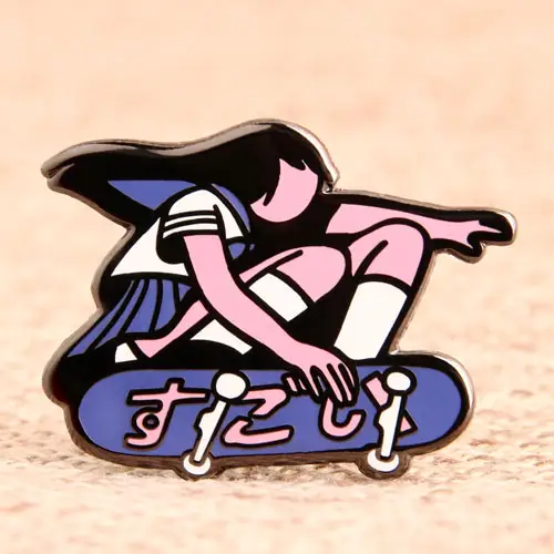 Sports Girl Enamel Pins