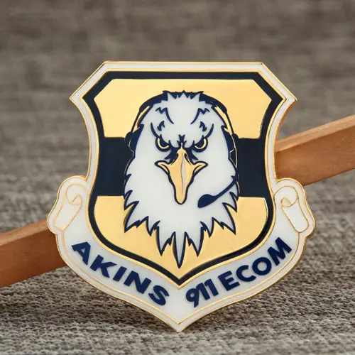 Custom Enamel School Badge Pins Custom Enamel School Badge Pins
