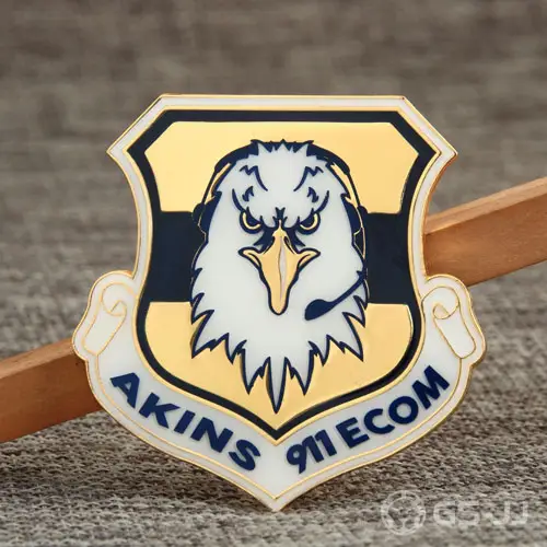 Custom Enamel School Badge Pins Custom Enamel School Badge Pins