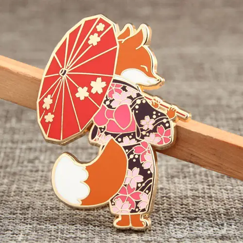 Custom Fox Enamel Pins Custom Fox Enamel Pins