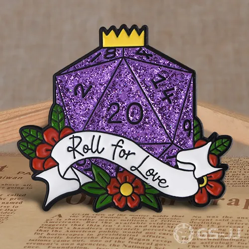 Roll for Love Soft Enamel Pins Roll for Love Soft Enamel Pins