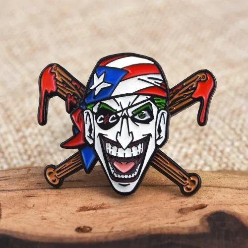 Soft Enamel for Joker Pins