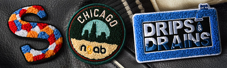 Custom Chenille Patches No Minimum Free Shipping