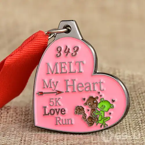 5K Love Running Medals 5K Love Running Medals