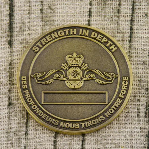 Canadian Clearance Diver Custom Coins Canadian Clearance Diver Custom Coins