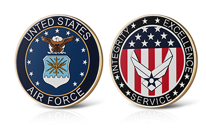 Air Force Rush Coins Custom