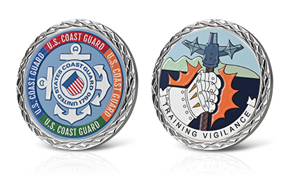 Coast Guard Rush Coins Custom