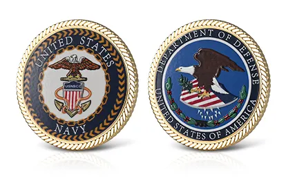 Navy Personalized Challenge Coins