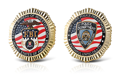 Police Rush Coins